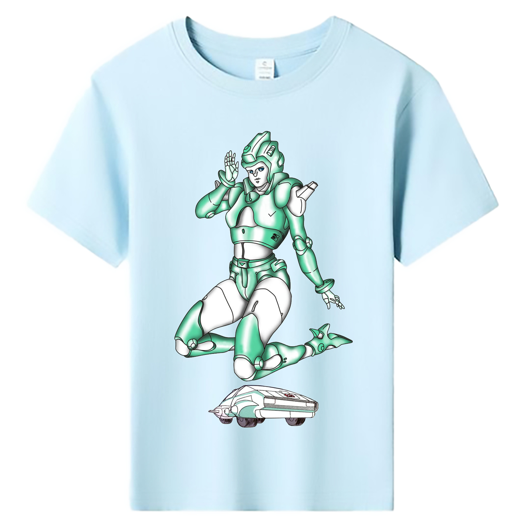 （画像用）  綿100％キッズTシャツ（フロントプリント）